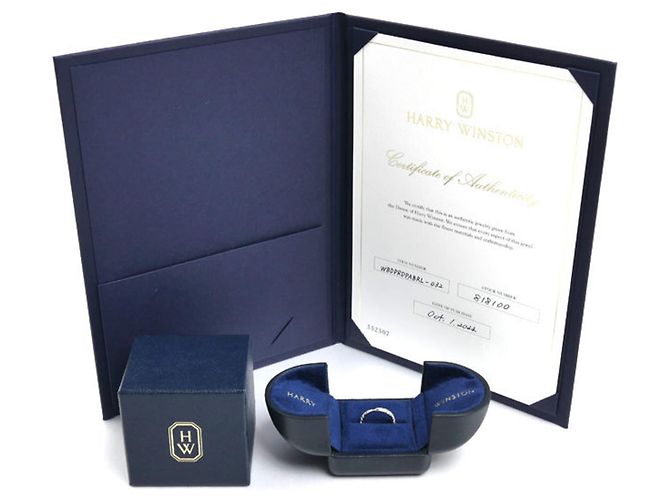 Harry Winston Brilliant Love Ring aus Platin 950 - Ansicht 7