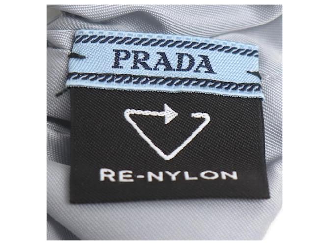Prada Re Nylon Scrunchie Haaraccessoire Braun - Ansicht 5