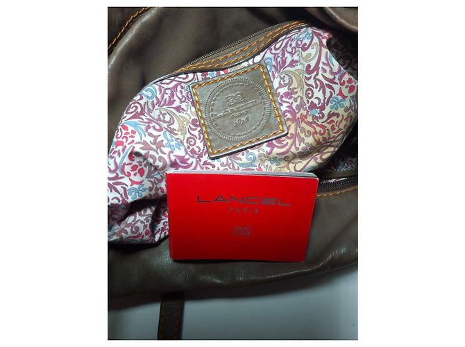 Lancel Borsa a Tracolla in Pelle Marrone - vista 15