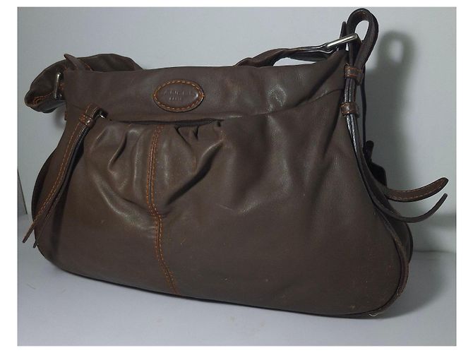 Lancel Borsa a Tracolla in Pelle Marrone - vista 3
