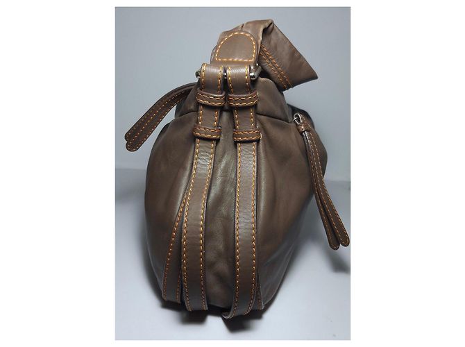 Lancel Borsa a Tracolla in Pelle Marrone - vista 4