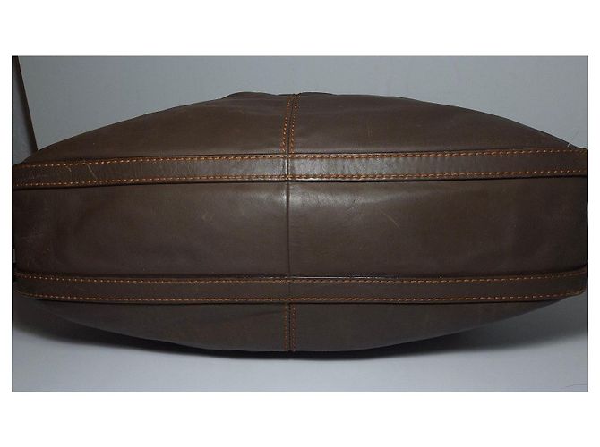 Lancel Borsa a Tracolla in Pelle Marrone - vista 8