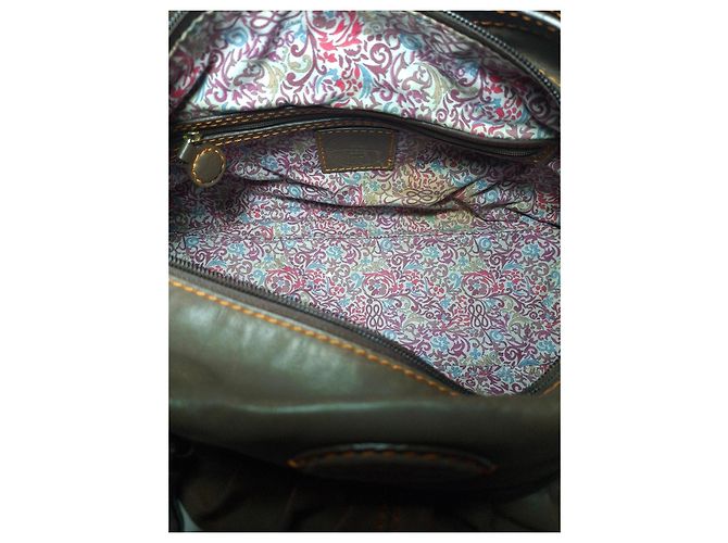 Lancel Borsa a Tracolla in Pelle Marrone - vista 9