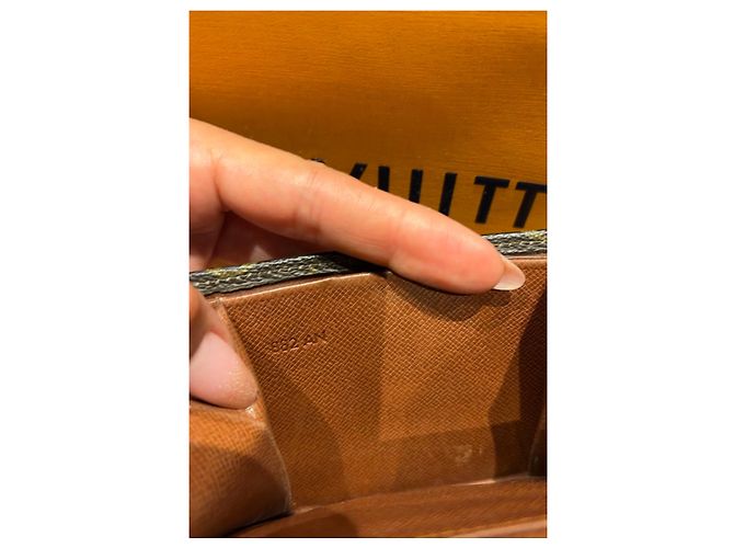 Louis Vuitton Monogram Canvas Portemonnaie Braun - Ansicht 15