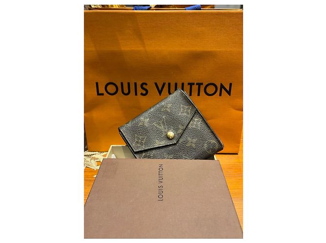 Louis Vuitton Monogram Canvas Portemonnaie Braun - Ansicht 3