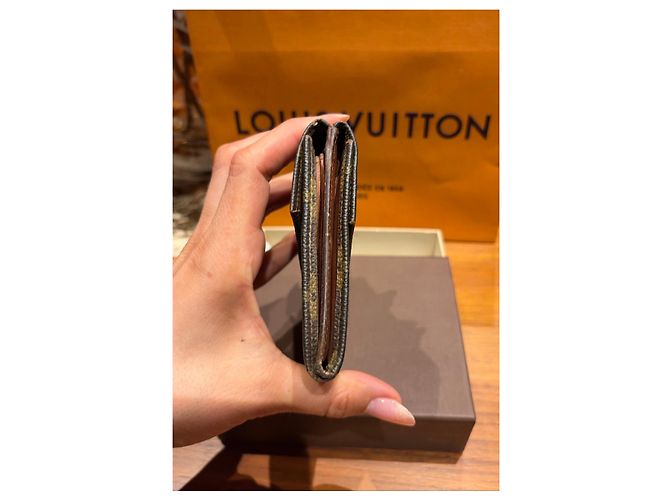 Louis Vuitton Monogram Canvas Portemonnaie Braun - Ansicht 5