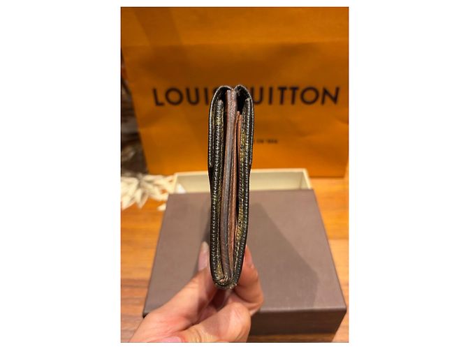 Louis Vuitton Monogram Canvas Portemonnaie Braun - Ansicht 6