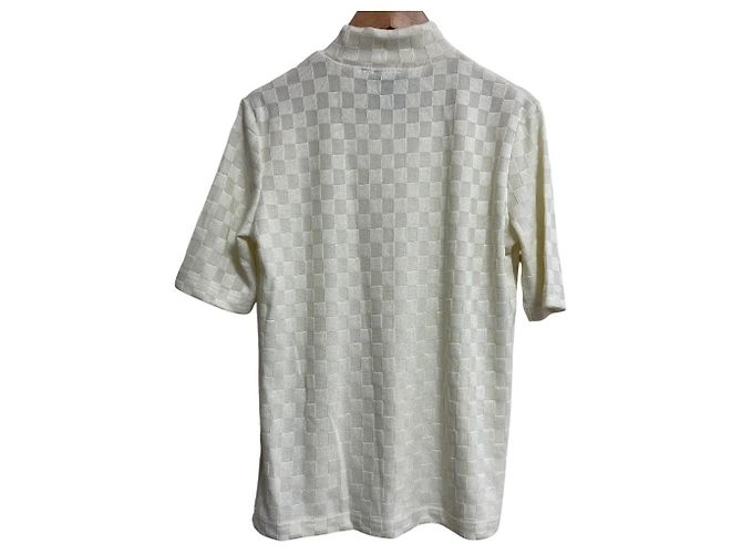 Autre Marque Double Standard Clothing Strick-Jacquard-Oberteil mit hohem Ausschnitt - Ansicht 2