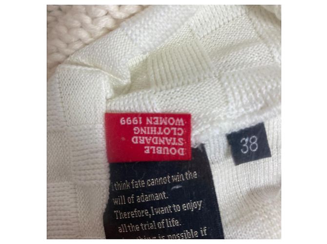 Autre Marque Double Standard Clothing Strick-Jacquard-Oberteil mit hohem Ausschnitt - Ansicht 5