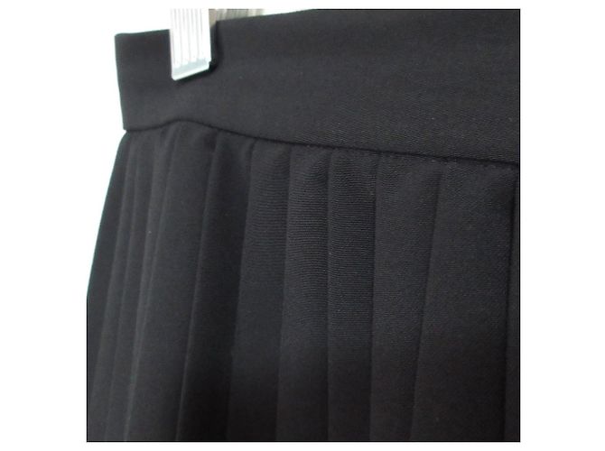 Short de satén plisado Lanvin Collection Negro - vista 3