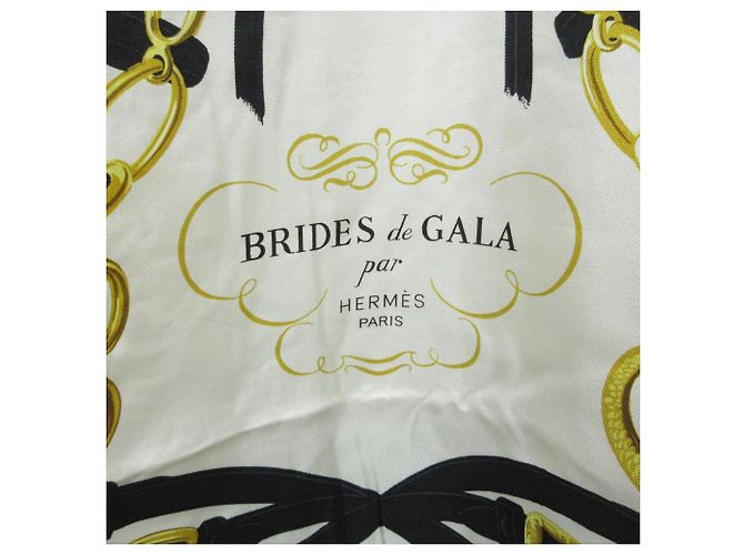 Hermès Polo a maniche corte in twill Hermes Brides De Gala Bianco - vista 6