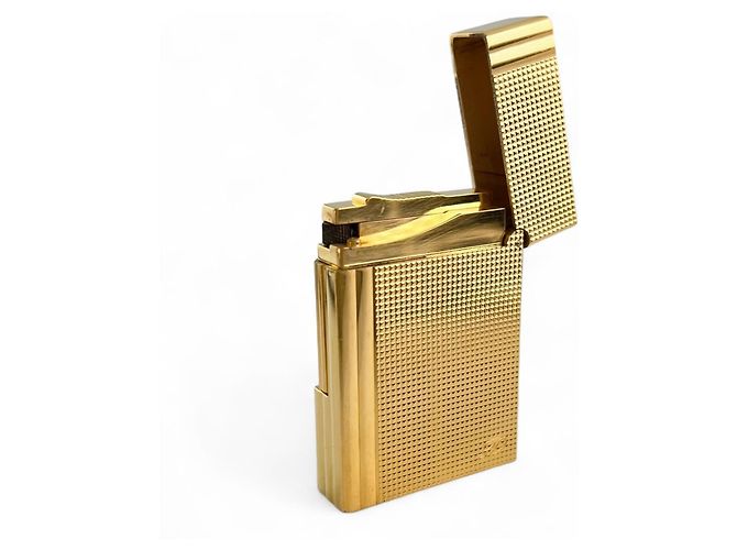 Autre Marque Dupont Gatsby Lighter Smoking Accessories Golden - view 5