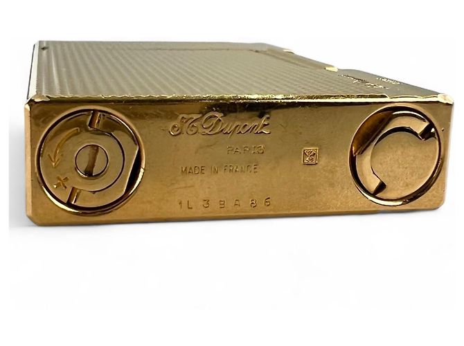 Autre Marque Dupont Gatsby Lighter Smoking Accessories Golden - view 8