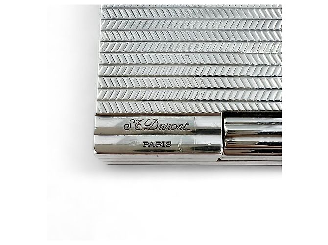 Autre Marque Briquet Dupont Gatsby Accessoire de Fumage Argenté - vue 6