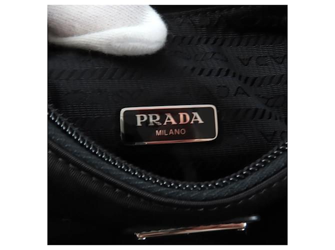 Mini borsa Re-Edition 2000 Re-Nylon Prada Nero - vista 10
