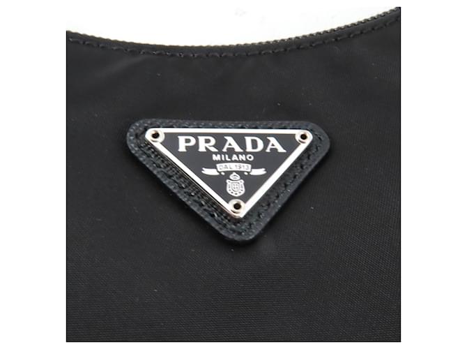 Mini borsa Re-Edition 2000 Re-Nylon Prada Nero - vista 8