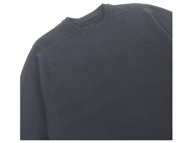 Rick Owens Dark Shadow Baumwoll-T-Shirt Schwarz - Ansicht 2