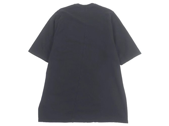 Rick Owens Dark Shadow Baumwoll-T-Shirt Schwarz - Ansicht 3