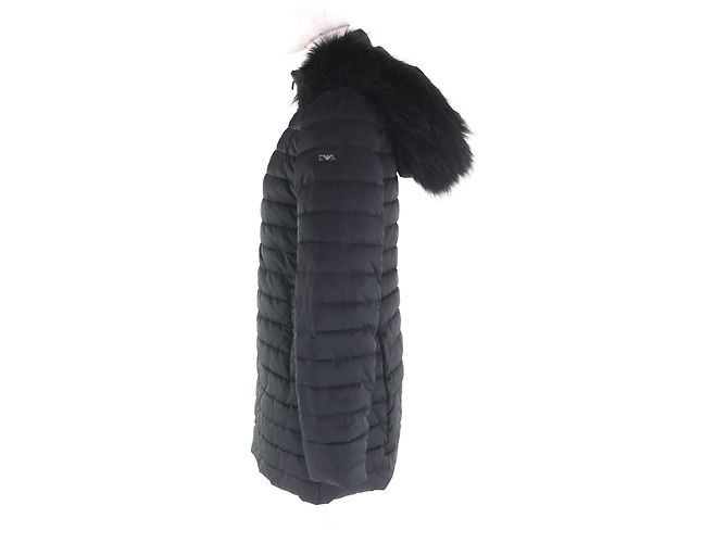 Abrigo de poliéster Emporio Armani Negro - vista 2