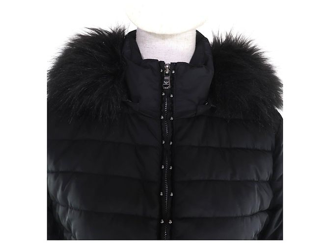 Abrigo de poliéster Emporio Armani Negro - vista 4