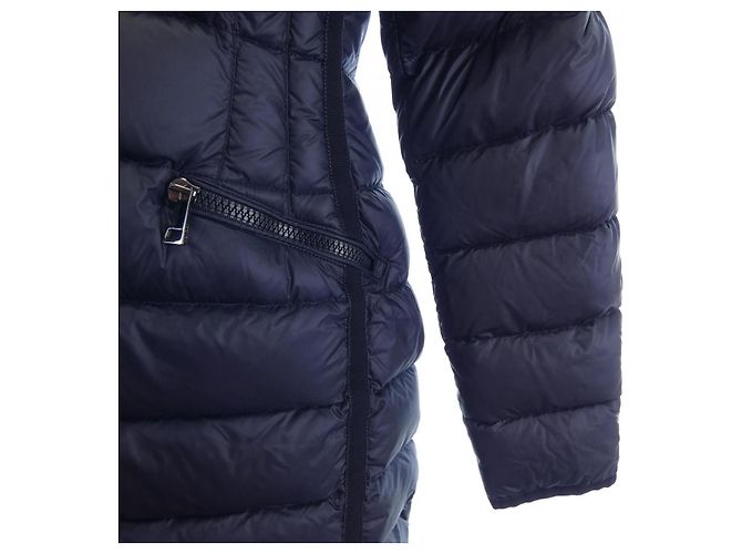 Cappotto in piumino Moncler HERMINE Blu Blu navy - vista 6