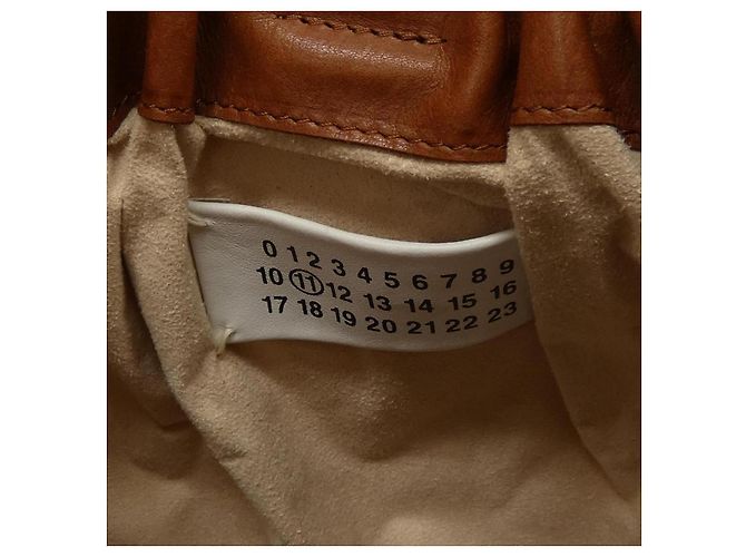 Maison Martin Margiela Borsa Maison Margiela S36WC0088 Marrone Beige - vista 5