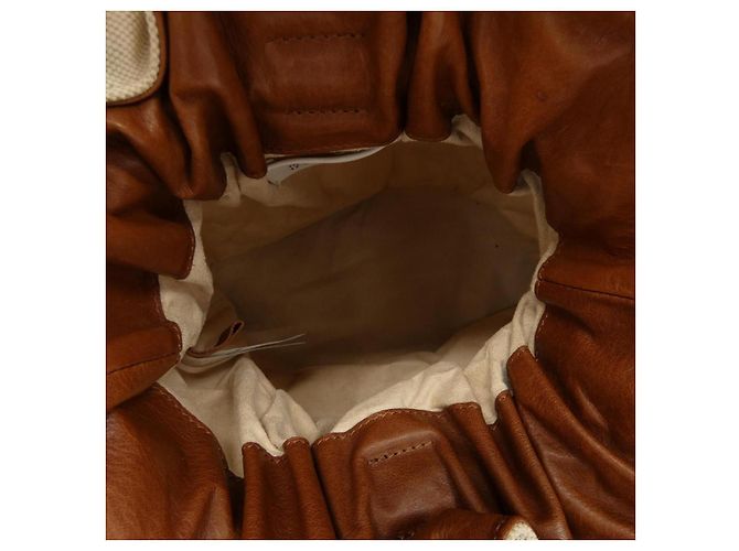 Maison Martin Margiela Borsa Maison Margiela S36WC0088 Marrone Beige - vista 6