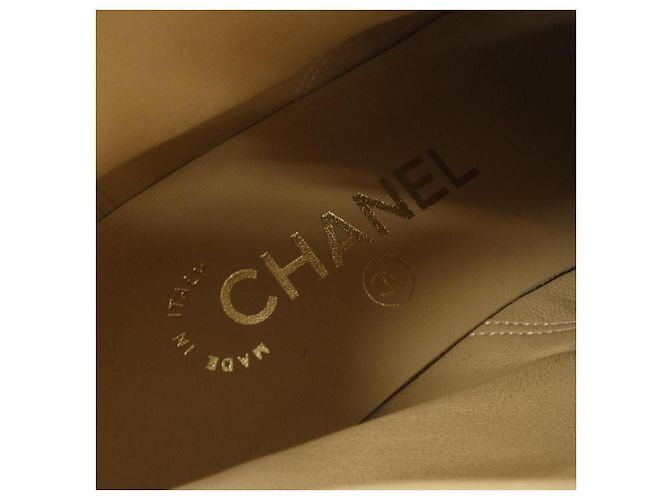Timeless Stivaletti CHANEL LACE UP Grogram Nero - vista 6