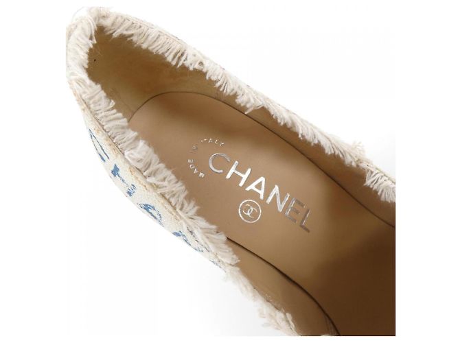 Timeless Décolleté Chanel G29964Y15446 Bianco - vista 6