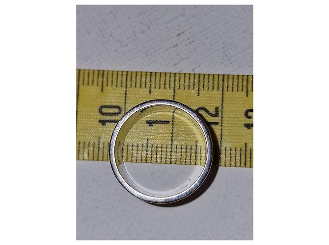 Gucci Icon Ring aus 18k Weißgold Silber Hardware - Ansicht 8