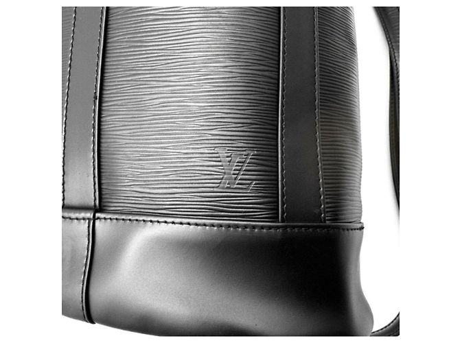 Zaino Louis Vuitton Epi Leather Randonnee PM Nero - vista 10