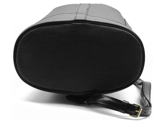 Zaino Louis Vuitton Epi Leather Randonnee PM Nero - vista 6
