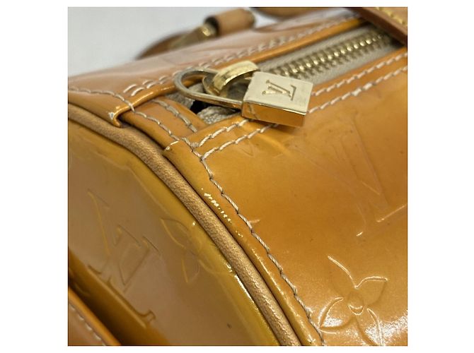 Borsa Louis Vuitton Vernis Bedford Beige - vista 7