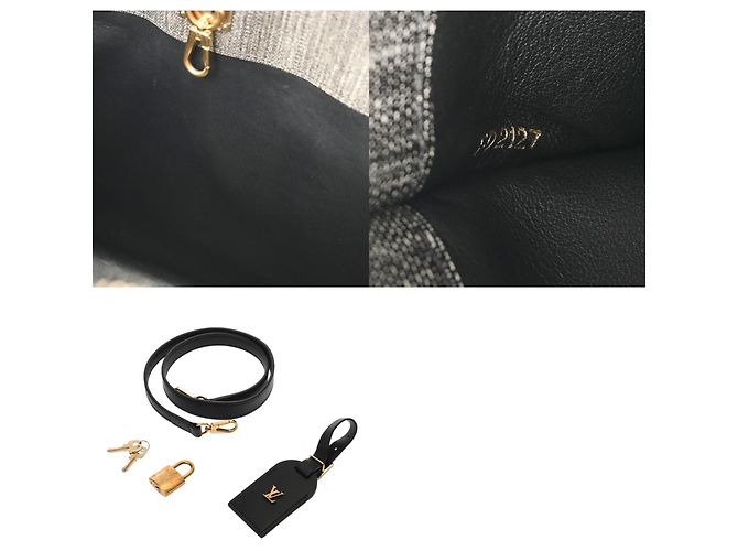 Borsa Louis Vuitton Epi City Steamer MM Nero - vista 11