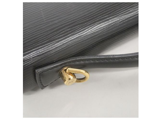 Borsa Louis Vuitton Epi Monceau M52122 Noir Nero - vista 11