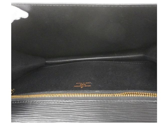Borsa Louis Vuitton Epi Monceau M52122 Noir Nero - vista 4