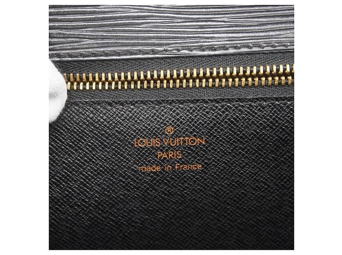 Borsa Louis Vuitton Epi Monceau M52122 Noir Nero - vista 5