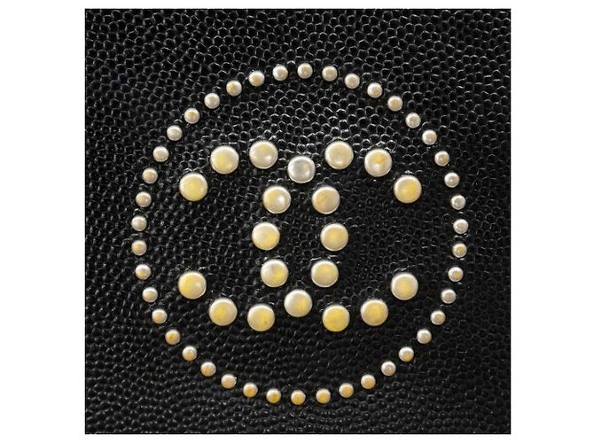 Clutch Chanel Deauville Nero - vista 7