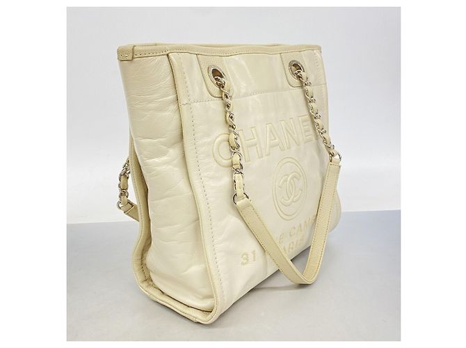 Chanel Deauville Chain Tote Bag Roh - Ansicht 2