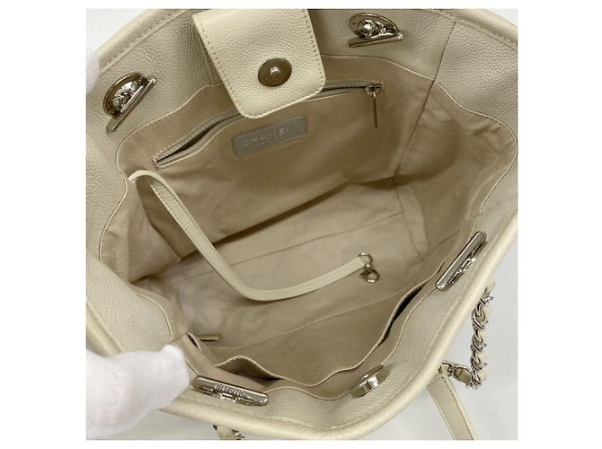 Chanel Deauville Chain Tote Bag Roh - Ansicht 4