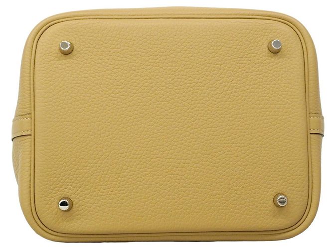 Borsa Tote Hermès Picotin Lock MM Marrone - vista 3