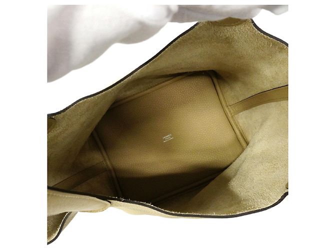 Borsa Tote Hermès Picotin Lock MM Marrone - vista 4