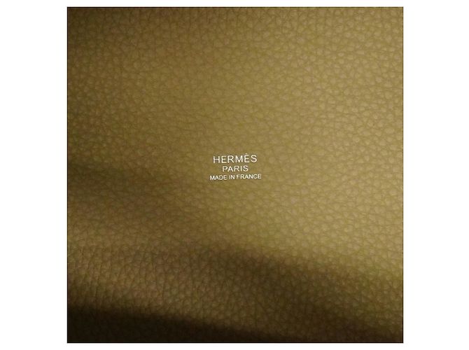 Borsa Tote Hermès Picotin Lock MM Marrone - vista 5
