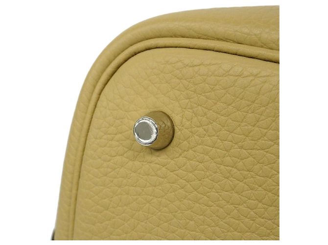 Borsa Tote Hermès Picotin Lock MM Marrone - vista 9