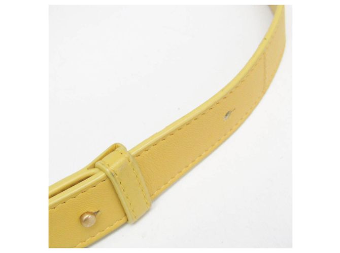 Borsa a tracolla Bottega Veneta Intrecciato Cassette in giallo - vista 13