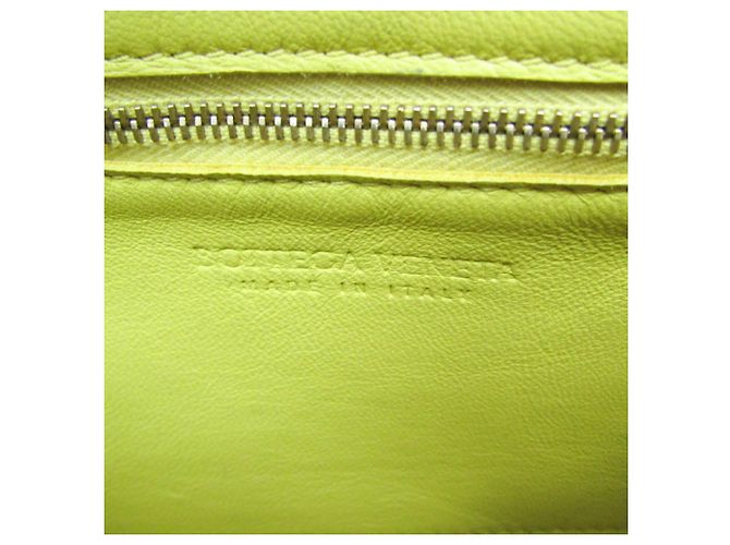 Borsa a tracolla Bottega Veneta Intrecciato Cassette in giallo - vista 16