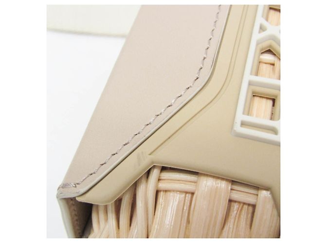 Borsa cesta Sahara Christian Dior Beige - vista 10