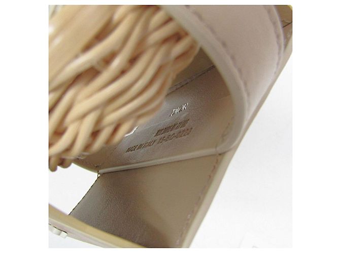 Borsa cesta Sahara Christian Dior Beige - vista 12