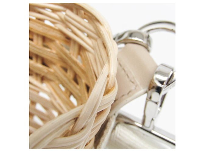 Borsa cesta Sahara Christian Dior Beige - vista 9