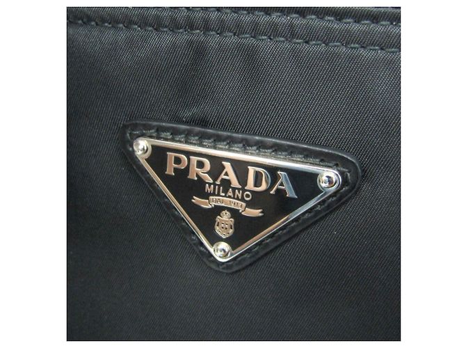 Prada TESSUTO Nylon Tote Bag Schwarz - Ansicht 11